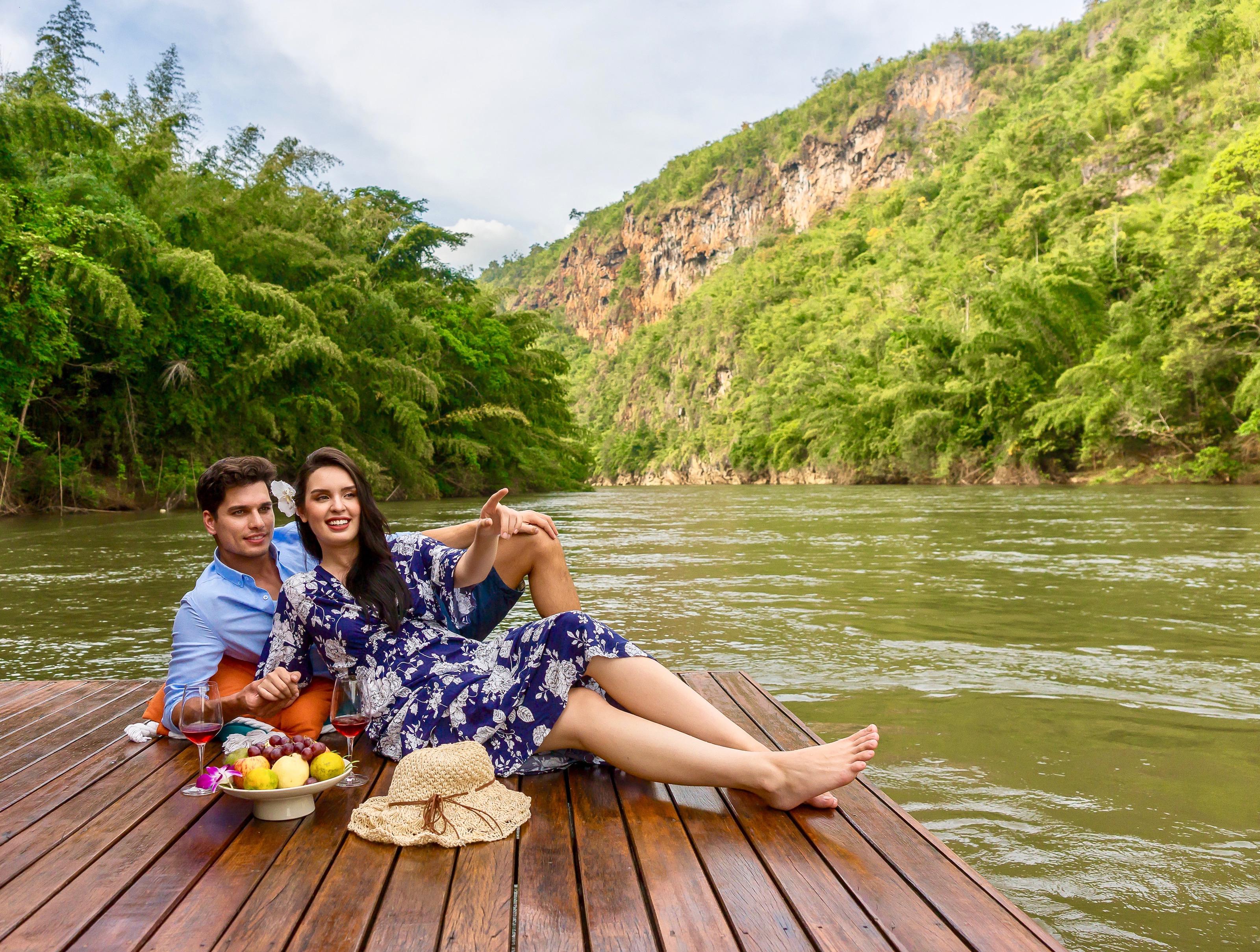 The Float House River Kwai Ban Huai Maenam Noi Exterior foto