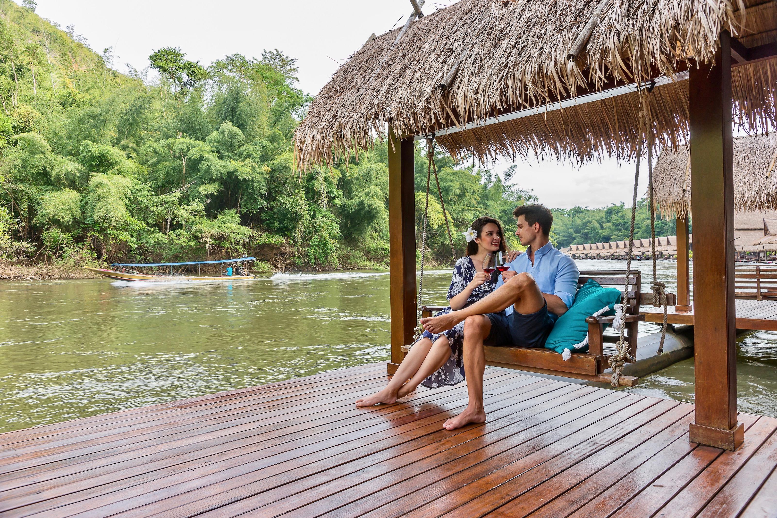 The Float House River Kwai Ban Huai Maenam Noi Exterior foto